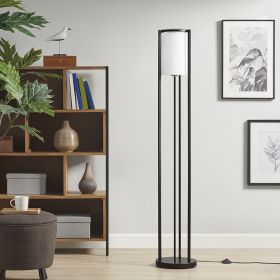 [Only support Drop Shipping Buyer] Charlton Metal Floor Lamp with Glass Cylinder Shade