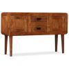 Sideboard Solid Wood with Honey Finish 47.2"x11.8"x29.5"