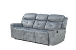 Mariana Sofa (Motion); Silver Gray Fabric