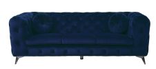 Atronia Sofa; Blue Fabric YJ