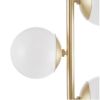 [Only support Drop Shipping Buyer] Holloway 3-Globe Light Floor Lamp with Marble Base