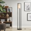 [Only support Drop Shipping Buyer] Charlton Metal Floor Lamp with Glass Cylinder Shade