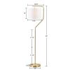 [Only support Drop Shipping Buyer] Aster Angular Arched Metal Floor Lamp