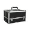 4-in-1 Makeup Travel Case with 360Â¬âˆž Rolling Wheels, Locks, Keys and Adjustable Dividers, Black XH