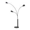 [Only support Drop Shipping Buyer] Archer 3-Light Adjustable Tiered Arc Metal Floor Lamp