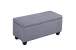 [VIDEO] Large Storage Ottoman Bench Set; 3 in 1 Combination Ottoman; Tufted Ottoman Linen Bench for Living Room; Entryway; Hallway; Bedroom Support 25