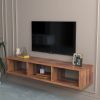 Shallow Floating TV Console; 60 inches