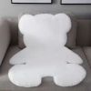 Cute Bear Carpet Plush Foot Pad Soft Fluffy Decorative Bedroom Girl Boy Kids Room Bedside Fuzzy Floor Mat Non-slip Comfortable