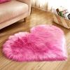 6cm Plush Carpet Fuzzy Wool Floor Mat Multicolor Heart Soft Fluffy Cozy Living Room Bedroom Aldult Child Boy Girl Fashion Lovely