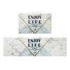 Home Decor PVC Leather Entrance Doormat Kitchen Mat