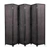 6-Panel Room Divider;  6 FT Tall Room Divider;  Folding Privacy Screens;  Freestanding Room Dividers