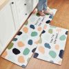 Home Decor PVC Leather Entrance Doormat Kitchen Mat