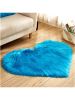 6cm Plush Carpet Fuzzy Wool Floor Mat Multicolor Heart Soft Fluffy Cozy Living Room Bedroom Aldult Child Boy Girl Fashion Lovely