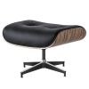 High grade vintage 8 layer leather plywood ergonomic design office chair