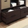 Steele 6 Cube Storage Bookcase Organizer with Drawers;  Multiple Finishes